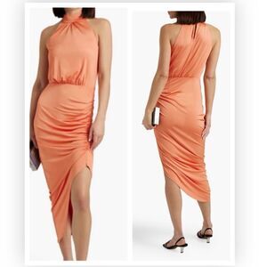 Veronica Beard Sylvie Coral Jersey Dress Size 6 $498
